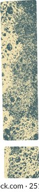 Vector graphic of old textured font. Best for vintage design.