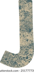 Vector graphic of old textured font. Best for vintage design.