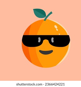 gráfico vectorial de naranja bueno para la celebración nacional de naranja. diseño plano. diseño de volante.ilustración plana.