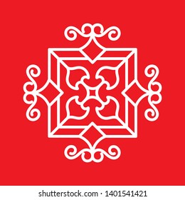 Vector Graphic Ornament for design. EPS 10