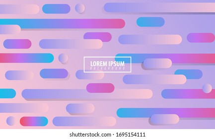 Vector Graphic Pastel lines abstract background. Perfect for Wallpaper, Banner, Background, Card, Book Illustration, landing page, gift, cover, flyer, report, bussiness, social media ect.