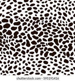 Vector graphic pattern of abstract elements in black color.