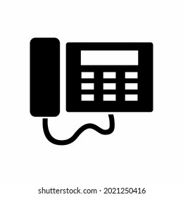 Vector Graphic of Phone - Black Style
