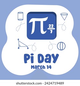 vector graphic of Pi Day ideal for Pi Day celebration.