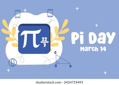 vector graphic of Pi Day ideal for Pi Day celebration.