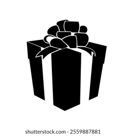vector graphic present gift box