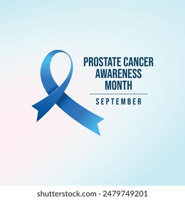 vector graphic of Prostate Cancer Awareness Month ideal for Prostate Cancer Awareness Month celebration.
