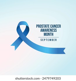 Vector gráfico del Mes de Concientización sobre el Cáncer de Próstata ideal para la celebración del Mes de Concientización sobre el Cáncer de Próstata.
