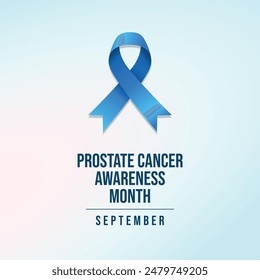 Vector gráfico del Mes de Concientización sobre el Cáncer de Próstata ideal para la celebración del Mes de Concientización sobre el Cáncer de Próstata.
