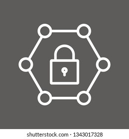 Vector graphic protection of personal data.