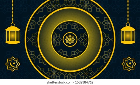 Vector graphic of Ramadan kareem islamic background. good for Ramadan Kareem and Ied Mubarak Theme