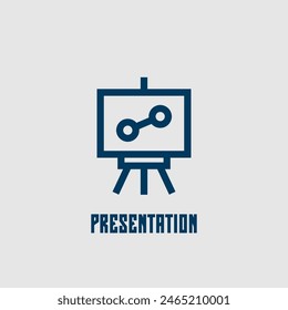 Vector graphic of a rising graph icon, illustration sign and symbol for business growth and analytics