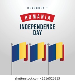 vector graphic of Romania Independence Day ideal for Romania Independence Day celebration.