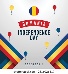 vector graphic of Romania Independence Day ideal for Romania Independence Day celebration.