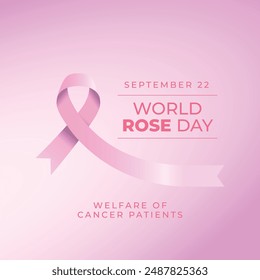 vector graphic of Rose Day (Welfare of Cancer patients) ideal for Rose Day (Welfare of Cancer patients) celebration.
