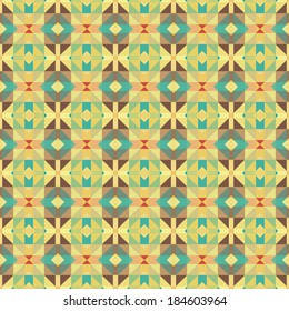Vector Graphic seamless colorful pattern. Flat style