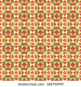 Vector Graphic seamless colorful pattern. Flat style