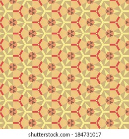 Vector Graphic seamless colorful pattern. Flat style