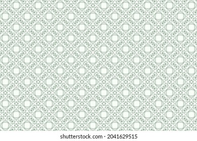 Vector graphic of Seamless geometric pattern in green color. Texture for certificate, banknote, money design, currency, note, check, ticket, reward, diplomas, gift voucher etc. vector Eps10.
