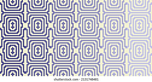Vector graphic of Seamless maze pattern in blue gradient color. Good for certificate, banknote, money design, currency, note etc.
