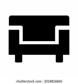Gráfica vectorial de los asientos - Estilo negro - ilustración simple. Trazo editable. Diseño de plantilla vector.diseño de estilo de esquema.Ilustración gráfica vectorial