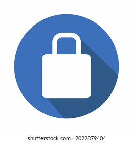 Vector Graphic of Secure - Flat Style - simple illustration. Editable stroke. Design template vector.outline style design.Vector graphic illustration