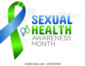 Vector Graphic Of Sexual Health Awareness Month Good For Sexual Health Awareness Month Celebration. Flat Design. Flyer Design.flat Illustration.