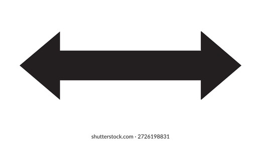 Gráfico de Vector que muestra flechas que apuntan en dos direcciones opuestas, simbolizando el intercambio o el movimiento bidireccional.