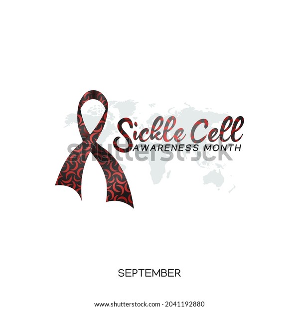 Vector Graphic Sickle Cell Awareness Month Stock Vector Royalty Free 2041192880 Shutterstock 7091