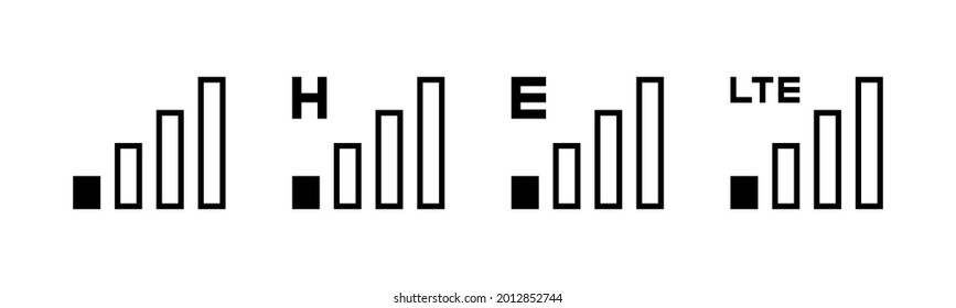 Vektorgrafik der Signalsymbol-Sammlung