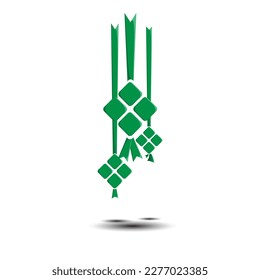 Vector graphic of simple HD colored diamonds with shadows and lighting. HD flat design style. Suitable for ramadan background templates, advertisements, flyers, etc. vector design templates