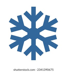 Vector graphic of snowflake icon