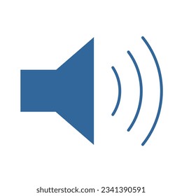 Gráfico vectorial del símbolo del altavoz o del volumen
