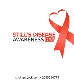 vector graphic of still's disease awareness day good for still's disease awareness day celebration. flat design. flyer design.flat illustration.