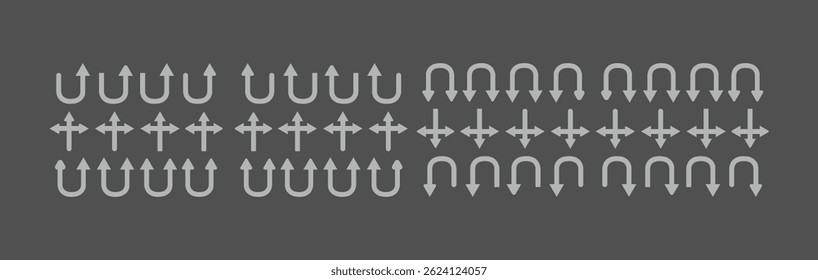 vector graphic swipe symbol icons design elements illustration