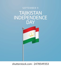 vector graphic of Tajikistan Independence Day ideal for Tajikistan Independence Day celebration.