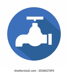 Vector Graphic of Tap - Flat Style - simple illustration. Editable stroke. Design template vector.outline style design.Vector graphic illustration