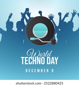 vector graphic of Techno Day ideal for Techno Day celebration.