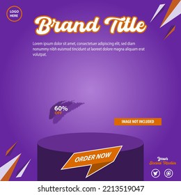 vector graphic template is good for promoting your business on social media or personal
