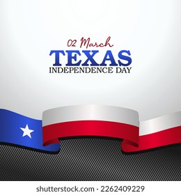 gráfico vectorial del día de la independencia de texas bueno para la celebración del día de la independencia de texas. diseño plano. diseño de volante.ilustración plana.