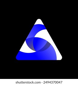 Vector graphic of Triangle letter S modern shape logo with transparent colors. This vector is perfect for company logos, name identities, banners, stickers, and t-shirt designs, etc.
