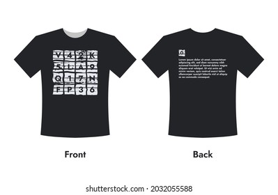 Vector graphic t-shirt and apparel trendy design. Typography, print, vector, illustration. Global swatches.