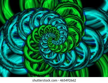 Vector graphic twist, abstract background.
