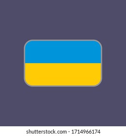 vector graphic of the ukraine state flag