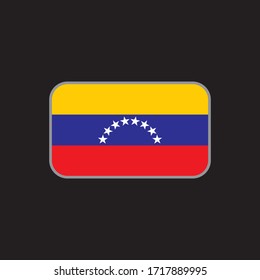 Grafik der Vektorillustration der Staatsflagge von Venezuela