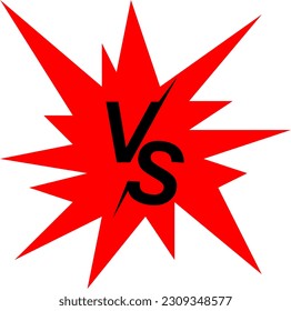 
Gráfico vectorial de la ilustración del logo Versus. Carta VS para deporte, lucha, competencia, batalla, partido, juego. Icono del vector, etc.