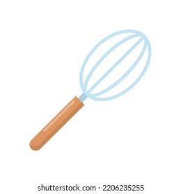 Vector graphic of whisk. Dough beater illustration with flat design style. Suitable for content design assets