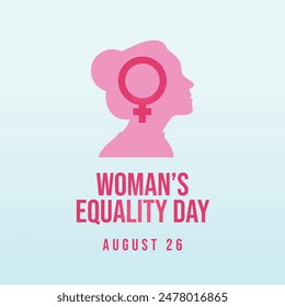 vector graphic of Womens Equality Day ideal for Womens Equality Day celebration.