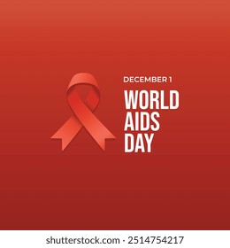 vector graphic of World AIDS Day ideal for World AIDS Day celebration.