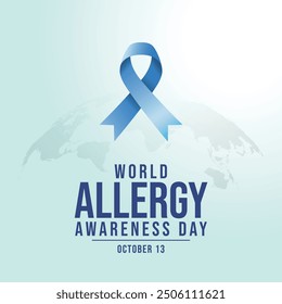 vector graphic of World Allergy Awareness Day ideal for World Allergy Awareness Day celebration.